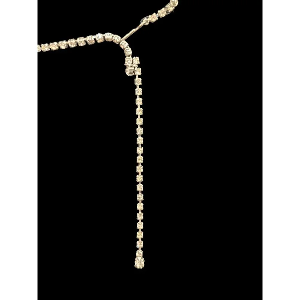 Vintage Paste Crystal Necklace - Picture 7 of 7